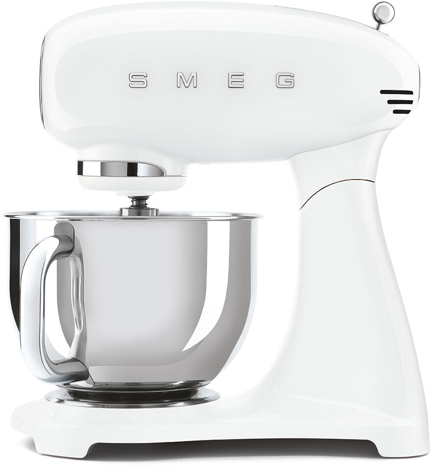 غذا ساز حرفه ای اسمگ ایتالیا مدل SMEG  SMF03white | چندکاره با کاسه استیل 4.8 لیتری | رنگ سفید | طراحی کلاسیک